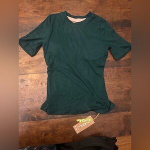 NWT OGL Top Size L, Short Sleeve Brami, Color: Galactic Stream